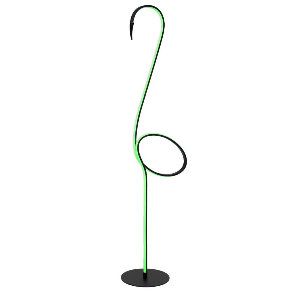 Best Lucide Flamingo golvlampa Svart