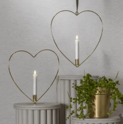 Clearance Star Trading Flamme Heart Mässing