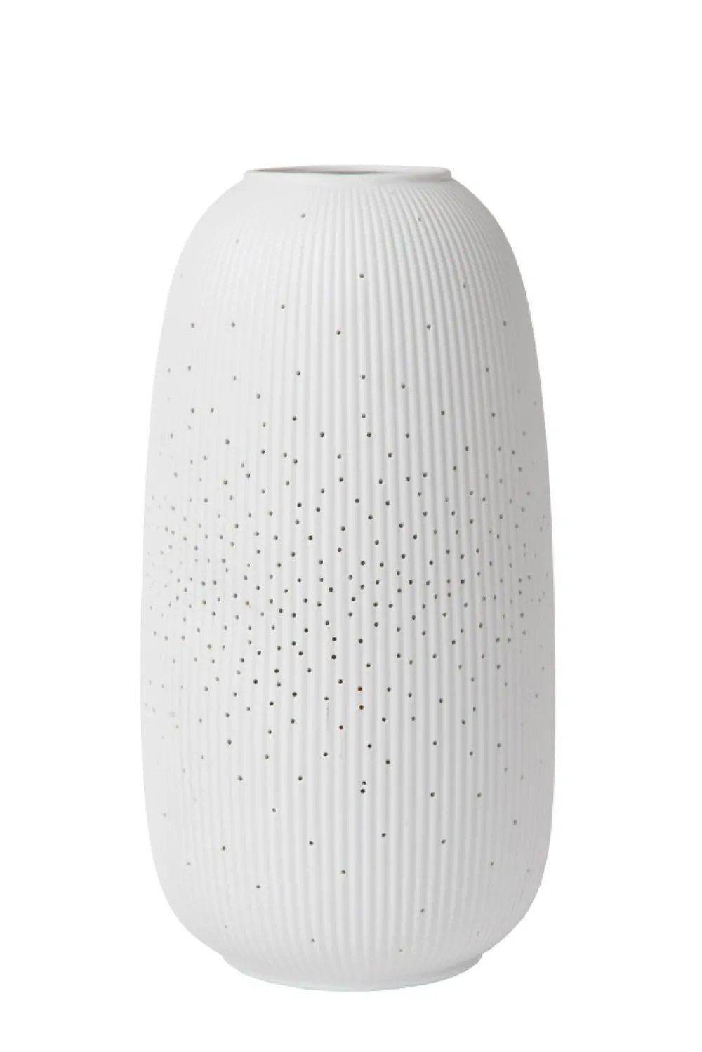 New Lucide Flores 33cm bordslampa Vit