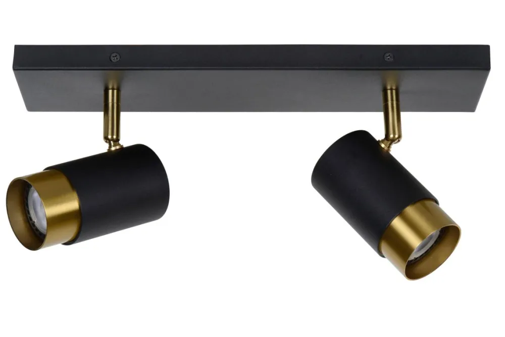 New Lucide Floris 2 spotlight Svart