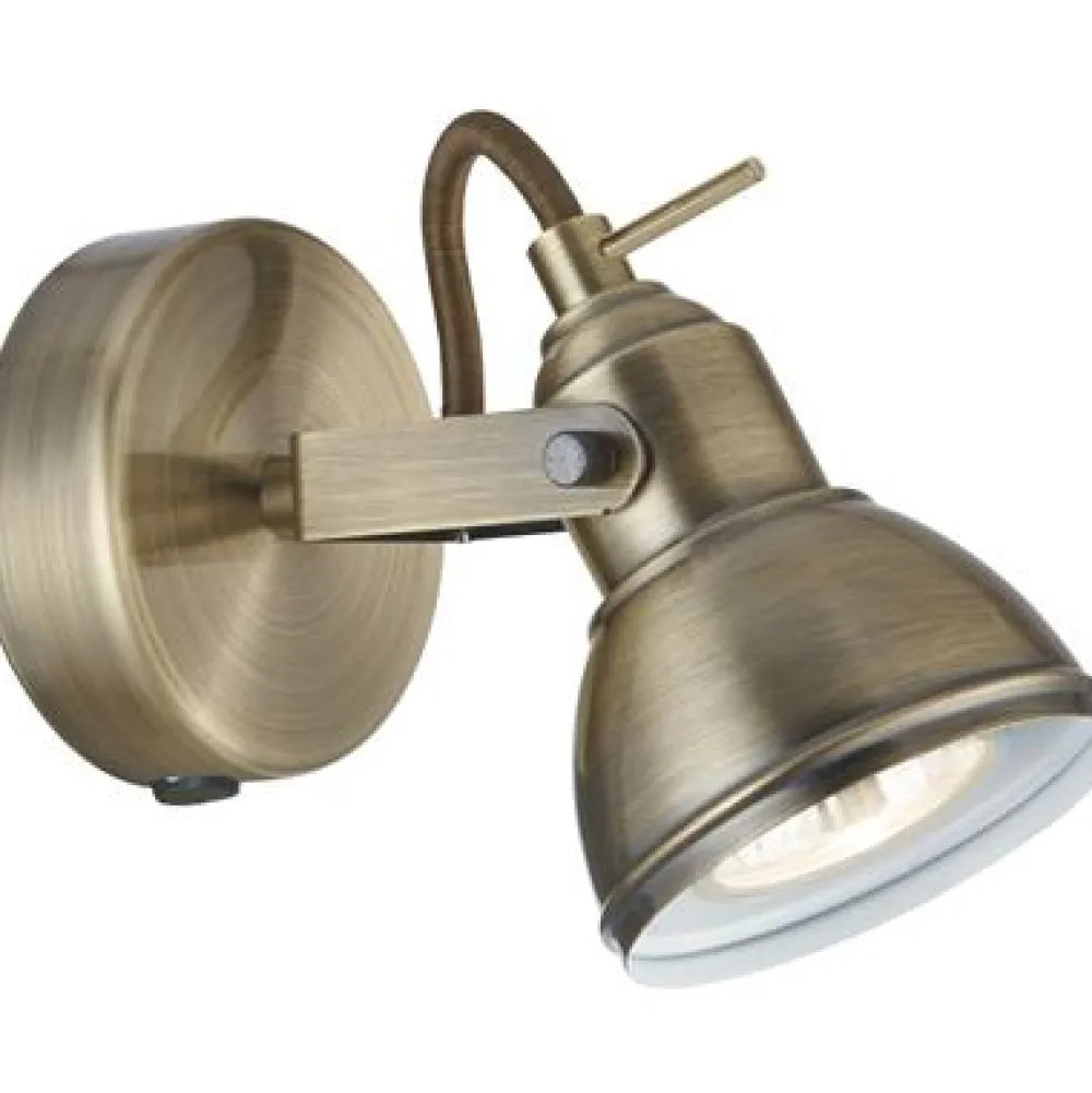 Sale Searchlight Focus 13cm läslampa Antikmässing