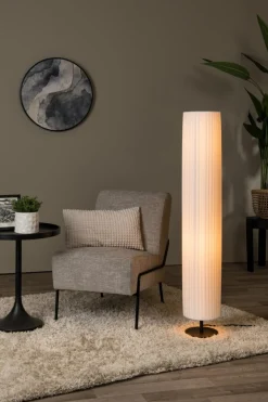 Outlet Lucide Fold 120cm golvlampa Vit