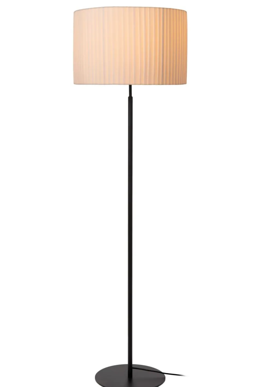 Outlet Lucide Fold golvlampa Vit
