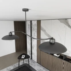 Outlet Emibig Lighting Foster 100cm plafond Svart