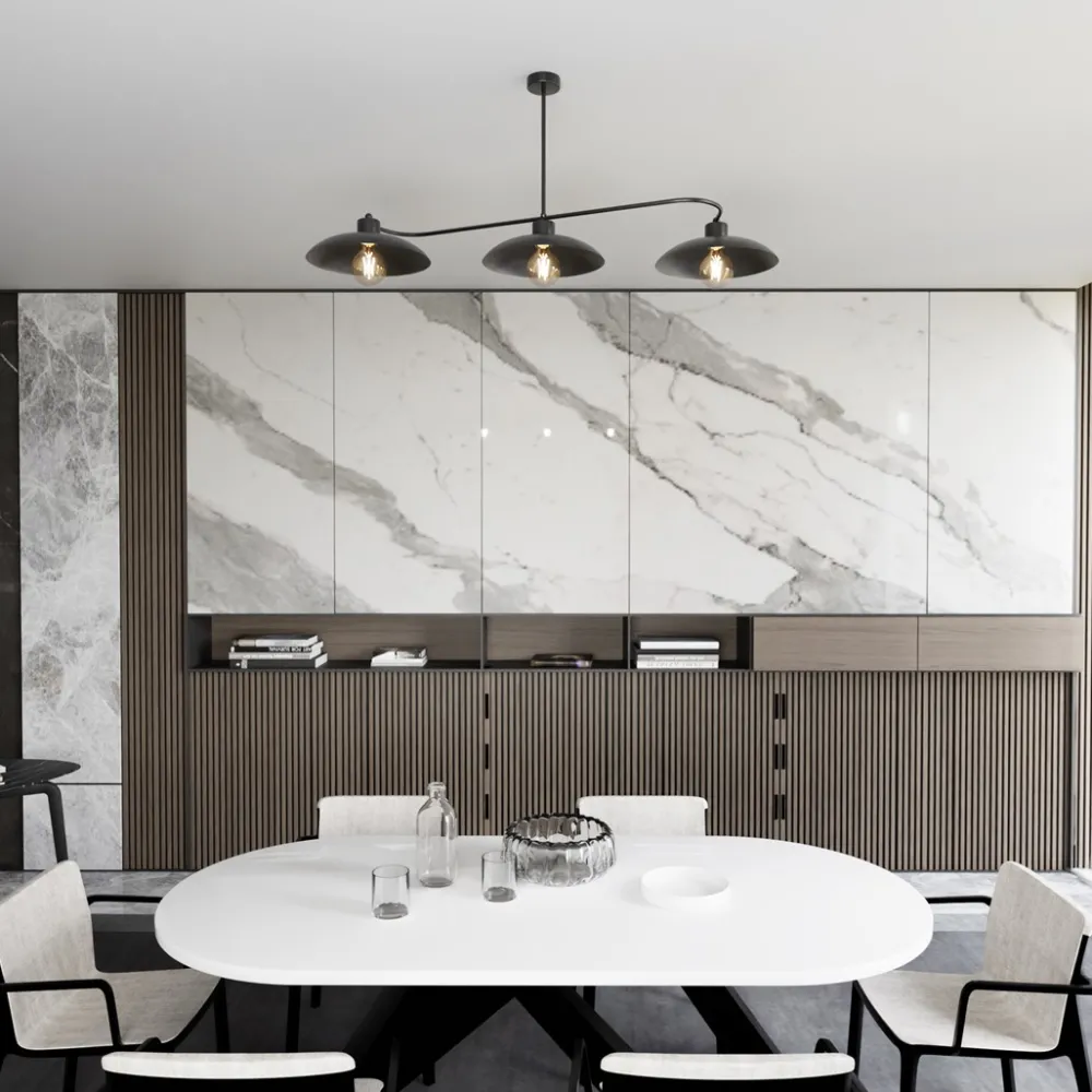 Hot Emibig Lighting Foster 113cm plafond Svart