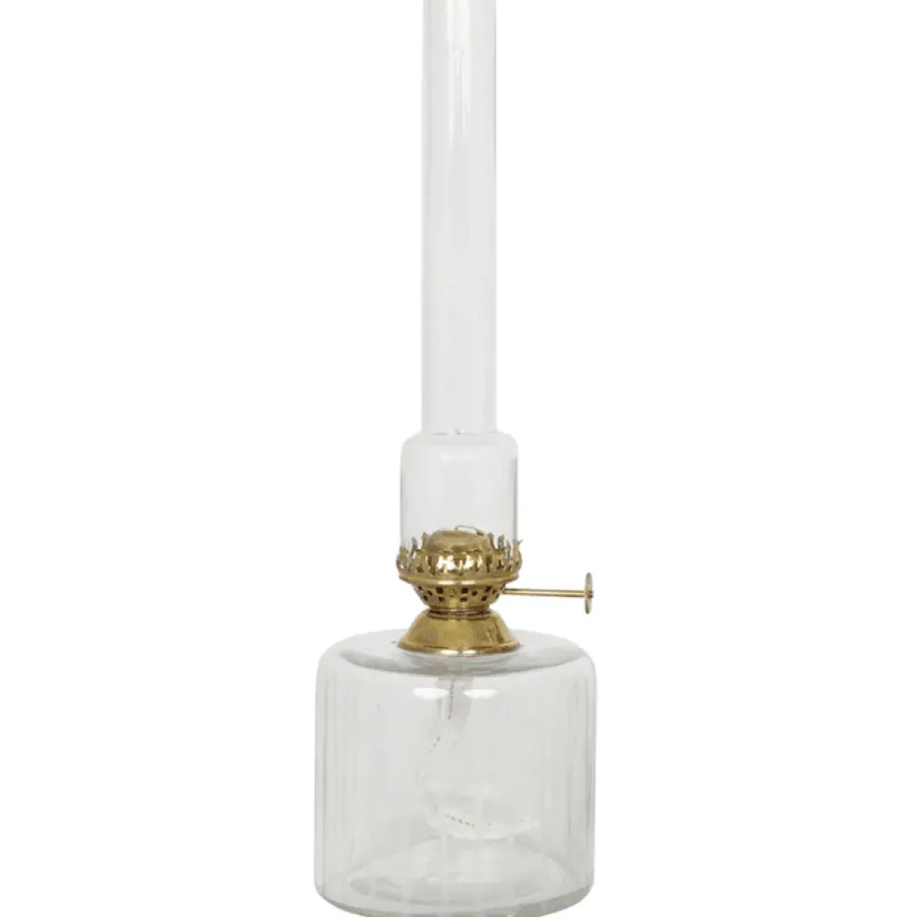 Strömshaga Fotogenlampa Rak Stor Transparent