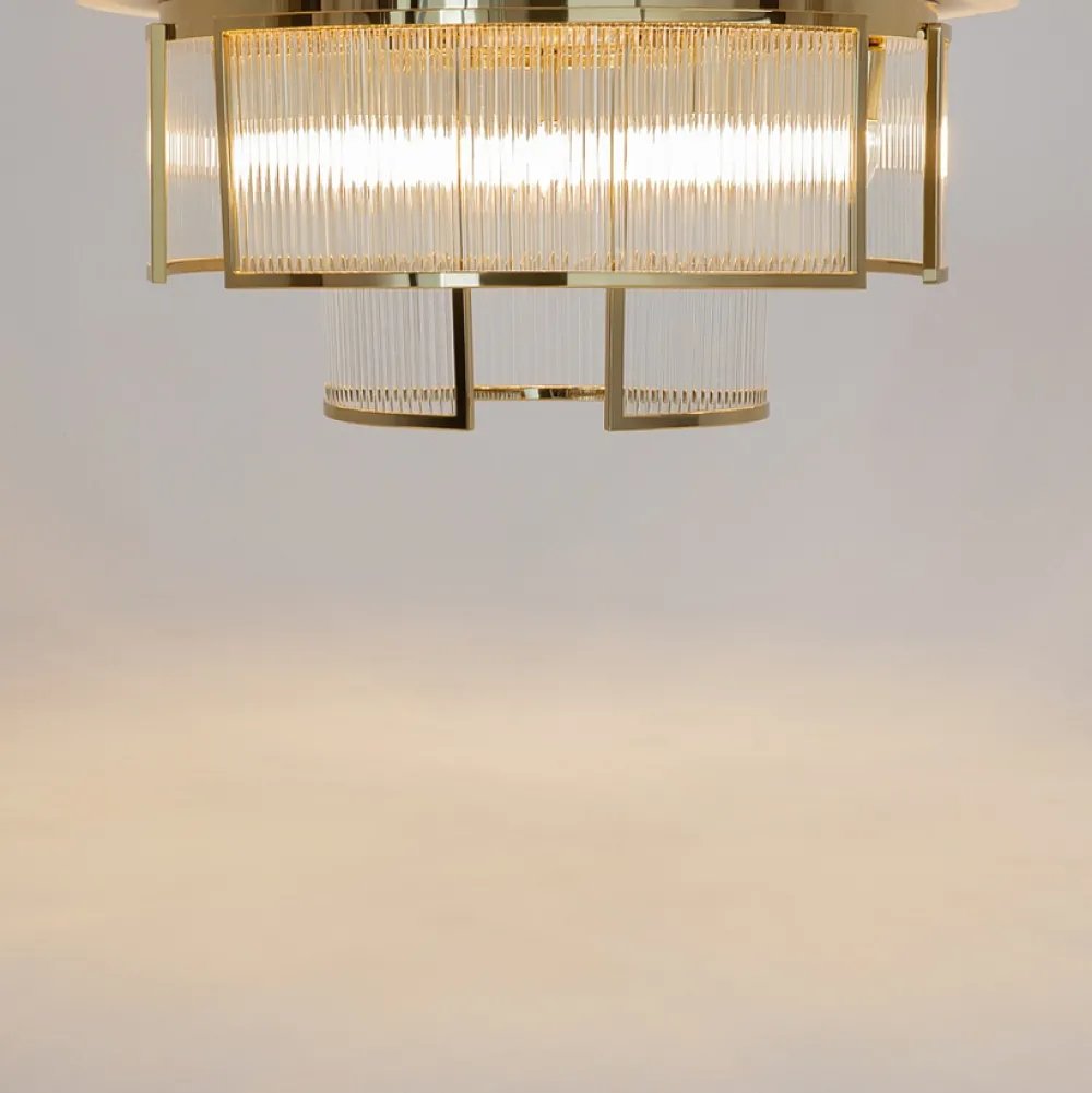 Maytoni Frame Ø65 plafond Guld