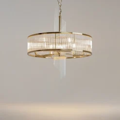 New Maytoni Frame Ø58 taklampa Guld