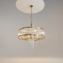 New Maytoni Frame Ø58 taklampa Guld