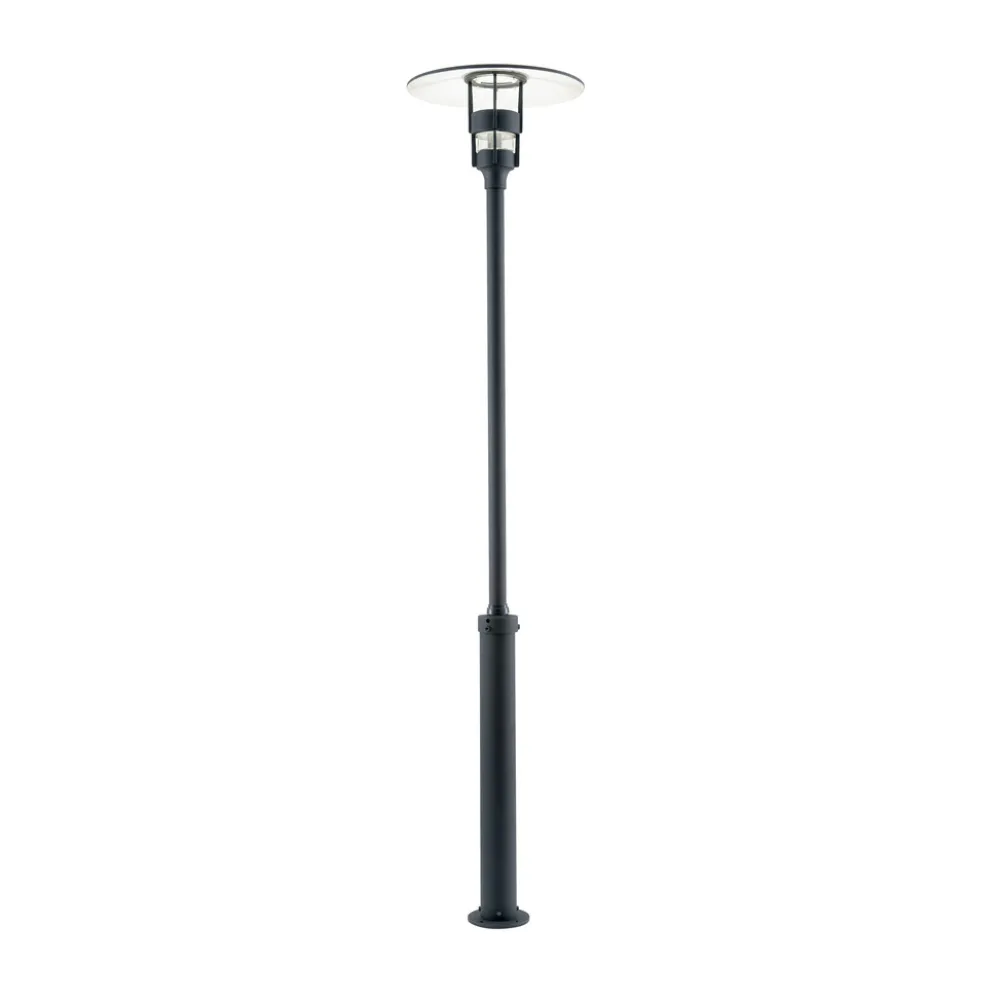 Best Konstsmide Freja 230cm stolpe Svart