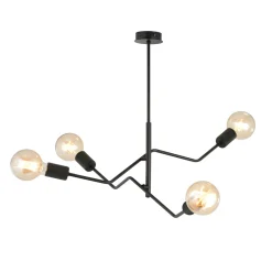 Discount Emibig Lighting Frix 66cm taklampa Svart