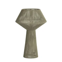 Online Light & Living Fugia 57cm bordslampa Grön
