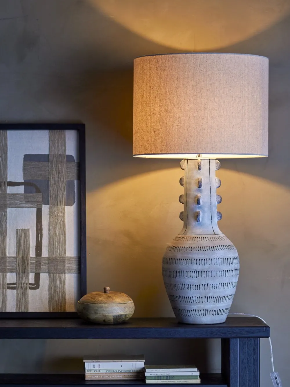 Discount Bloomingville Gadiela golvlampa Blå