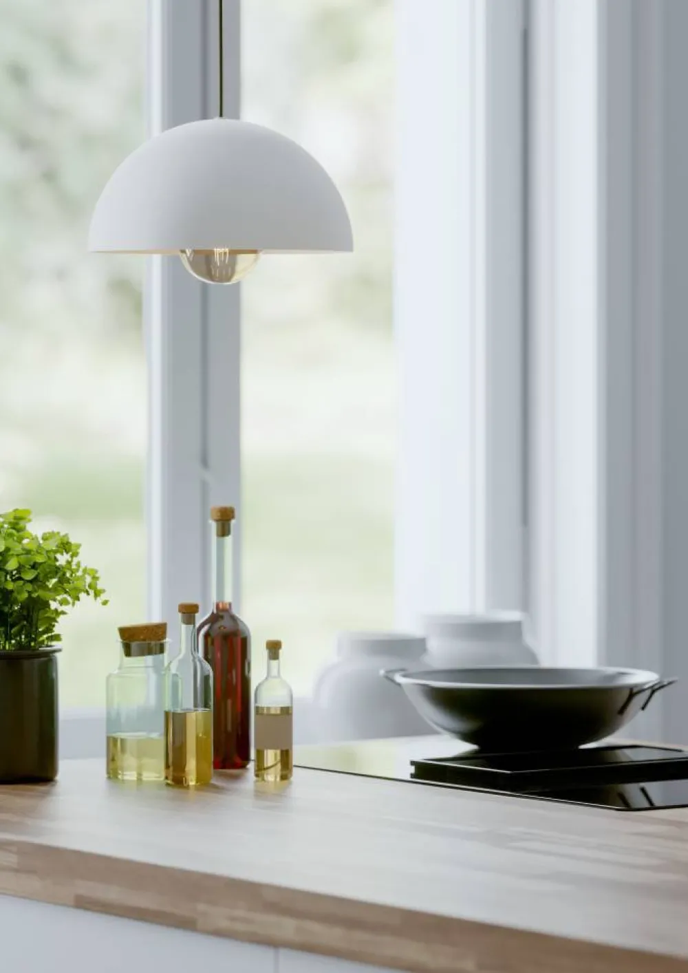 Online Eglo Gaetano Ø30 taklampa Vit