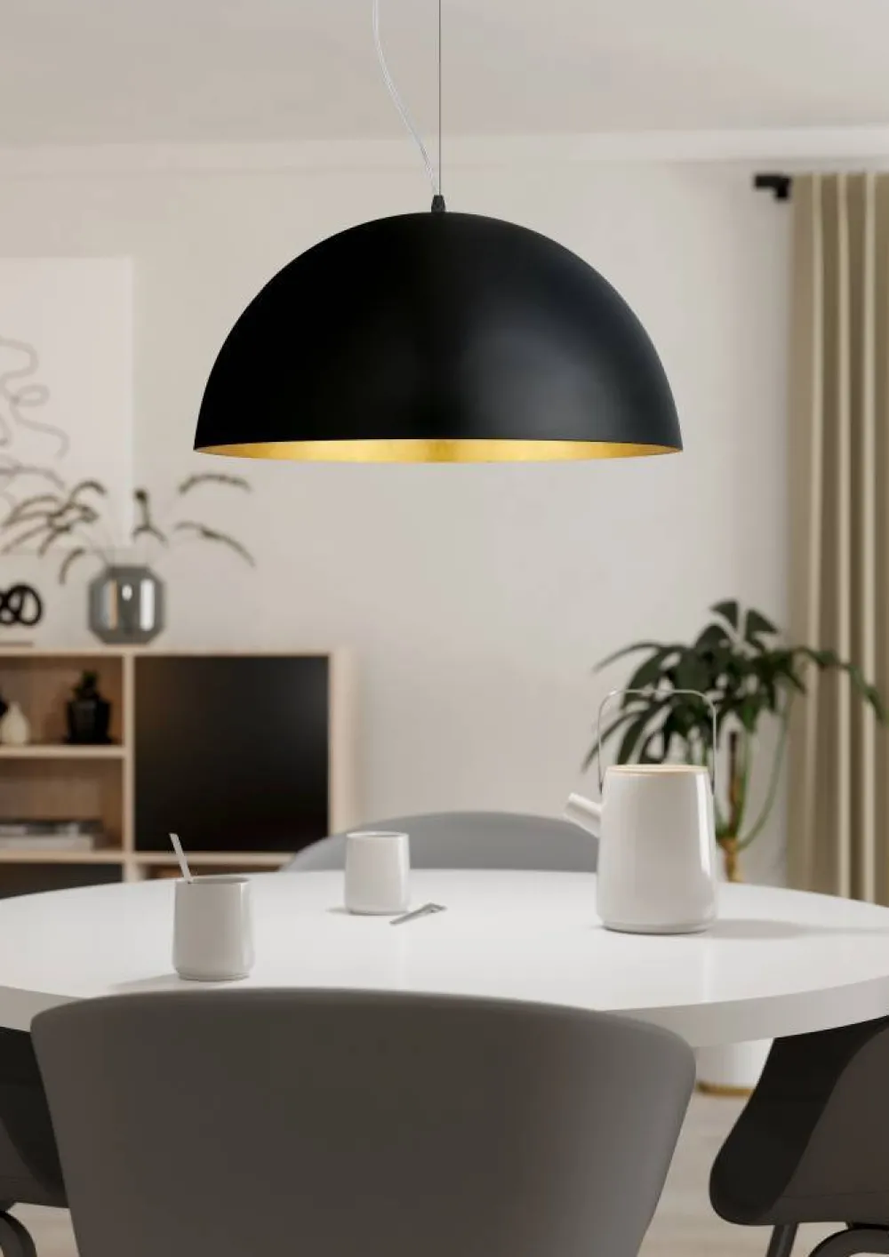 Sale Eglo Gaetano Ø53 taklampa Svart