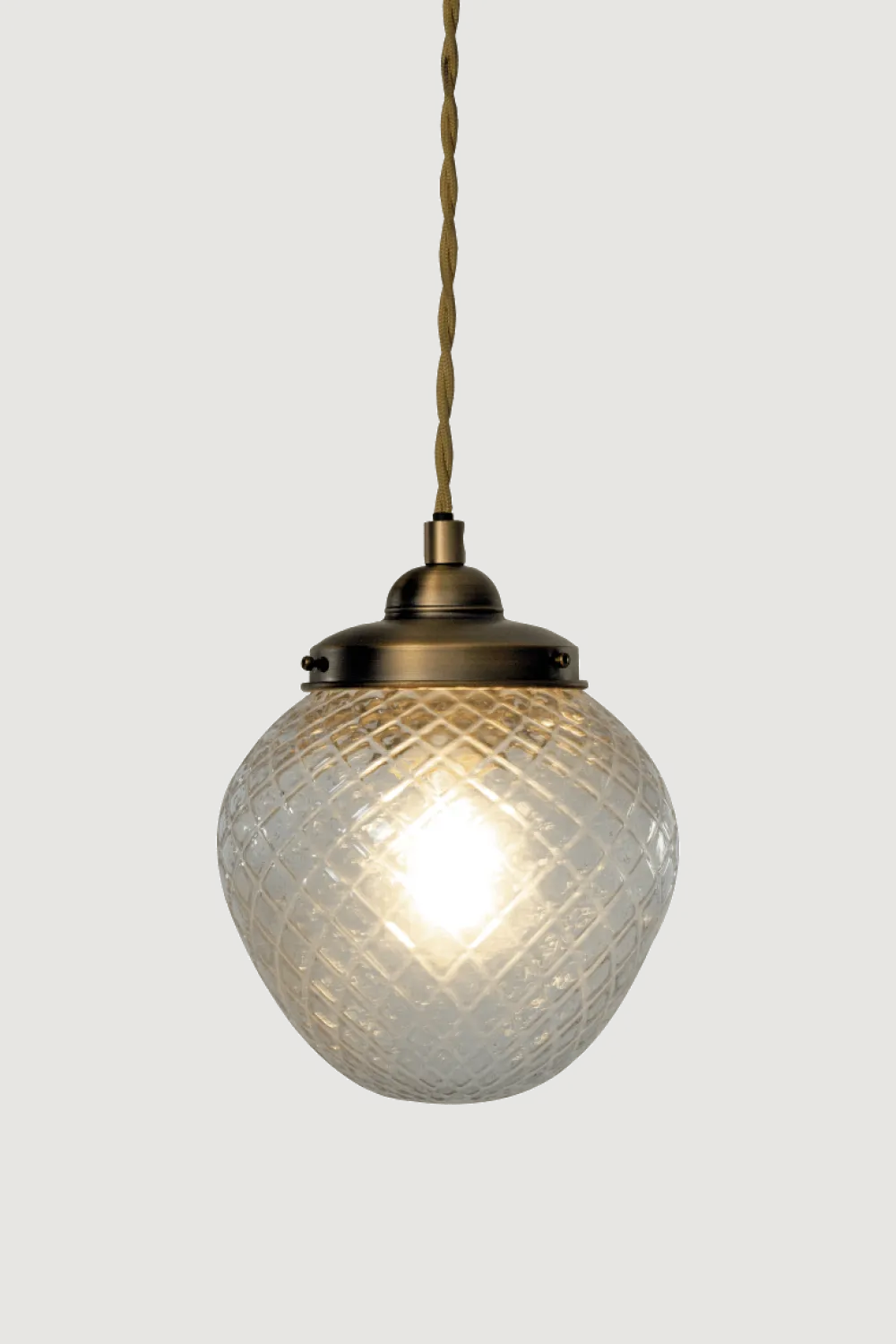 Clearance Aneta Lighting Gatsby Ø15 fönsterlampa Antikmässing