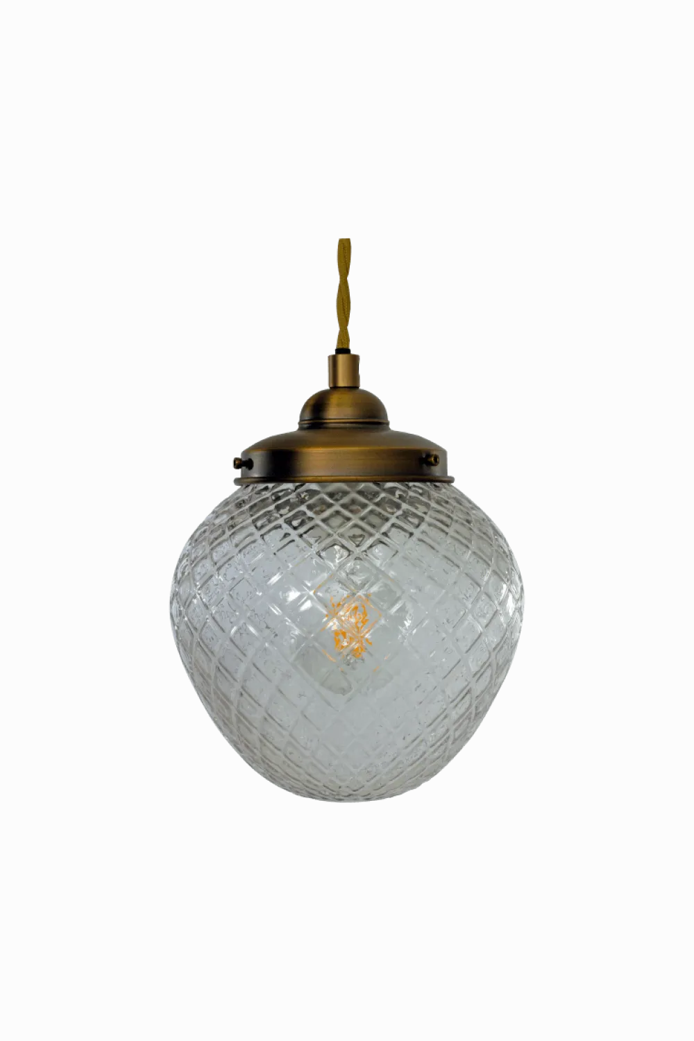 Clearance Aneta Lighting Gatsby Ø15 fönsterlampa Antikmässing