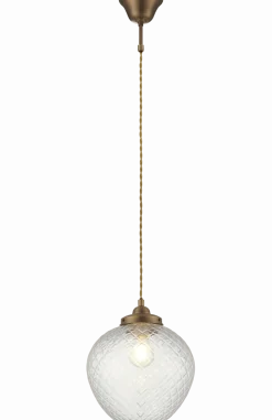 Clearance Aneta Lighting Gatsby Ø25 taklampa Antikmässing