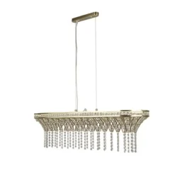 New Searchlight Gemma 100cm taklampa Guld