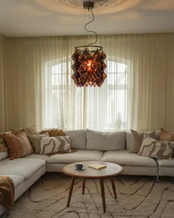 Clearance By Rydéns Gemma Ø45 taklampa Brun