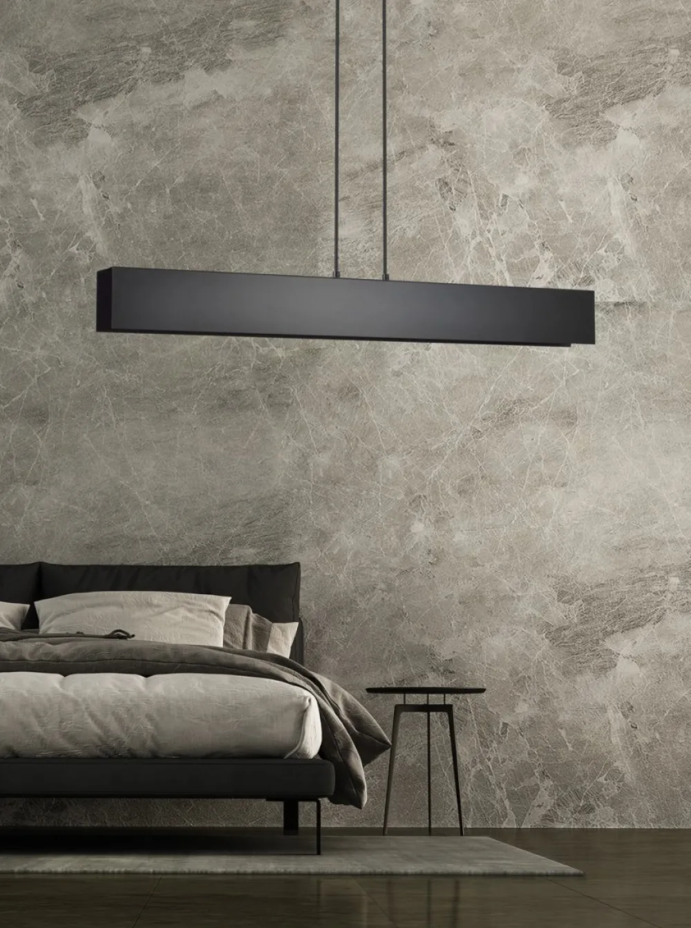Outlet Emibig Lighting Gentor 96cm taklampa Svart