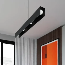 Outlet Emibig Lighting Gentor 96cm taklampa Svart