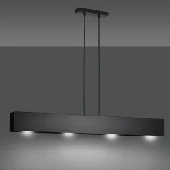 Outlet Emibig Lighting Gentor 96cm taklampa Svart