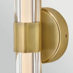 Outlet Elstead Lighting Georgette 35cm badrumslampa Mässing