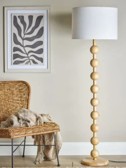 Online Bloomingville Giacoma golvlampa Trä