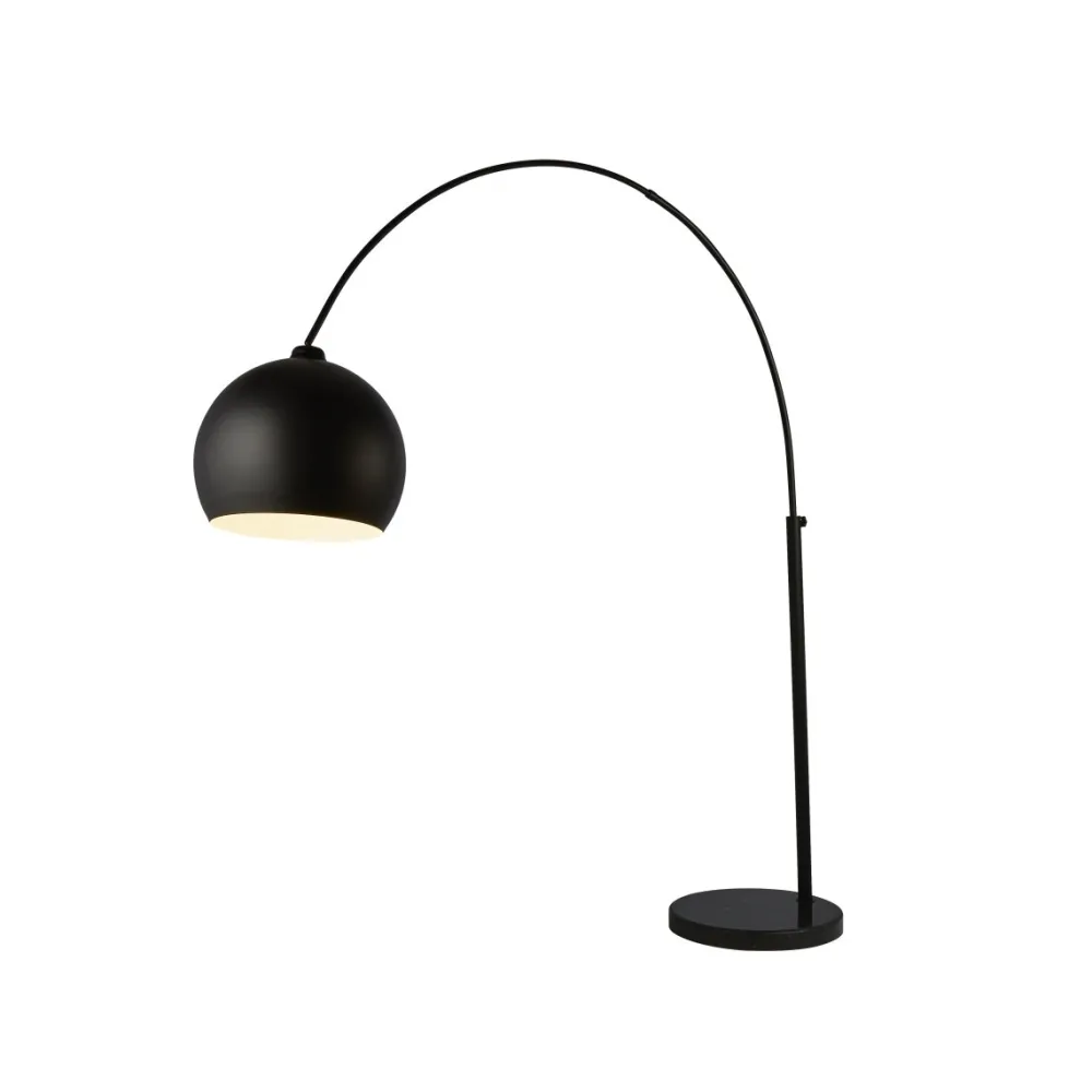 Clearance Searchlight Giant Arc golvlampa Mattsvart