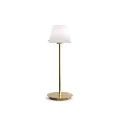 Sale Herstal Gil 34cm bordslampa Satin mässing