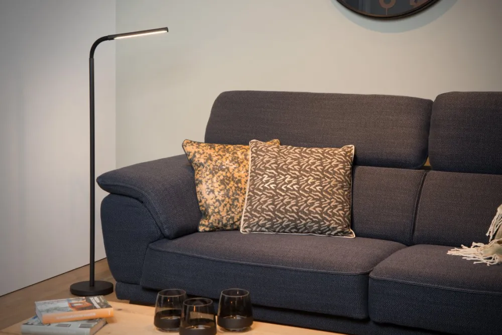 Lucide Gilly golvlampa Svart