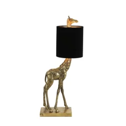 Clearance Light & Living Giraffe 60cm bordslampa Guld
