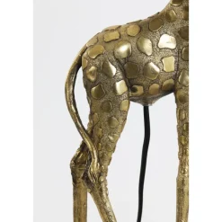 Clearance Light & Living Giraffe 60cm bordslampa Guld