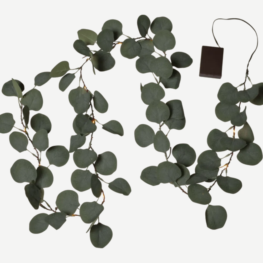 Best Star Trading Girland Eucalyptus Grön