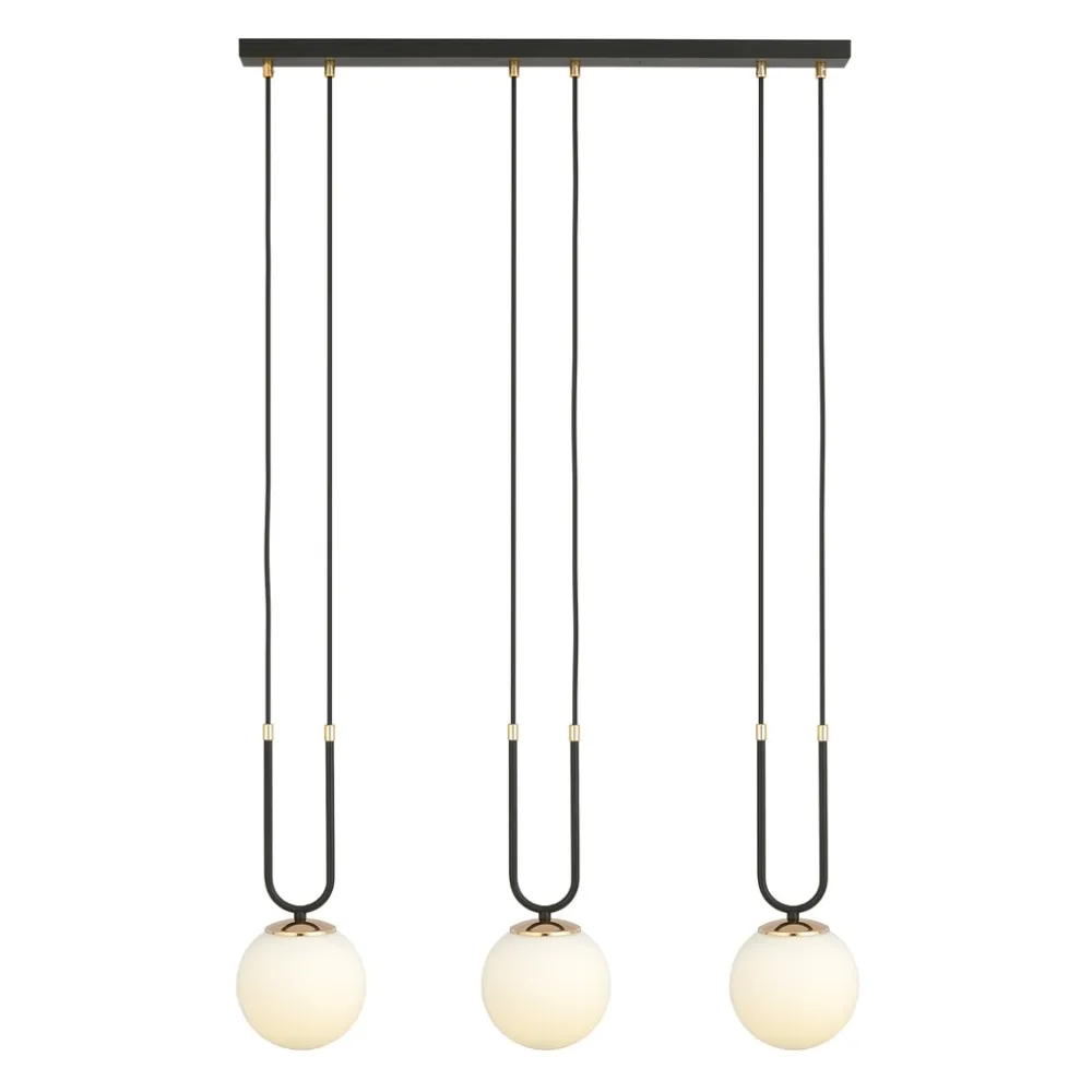 Clearance Emibig Lighting Glam 70cm taklampa Svart