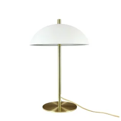 Discount Dyberg Larsen Globus 44cm bordslampa Mässing/beige