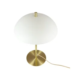Discount Dyberg Larsen Globus 44cm bordslampa Mässing/beige