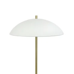 Hot Dyberg Larsen Globus golvlampa Mässing/beige