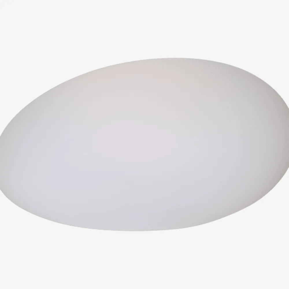 Hot Star Trading Globy 20cm solcellslampa Vit