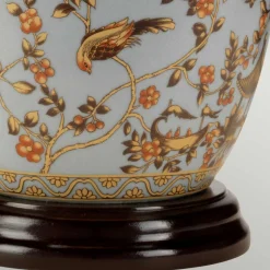 Outlet Elstead Lighting Gold Birds 65cm bordslampa Flerfärgad