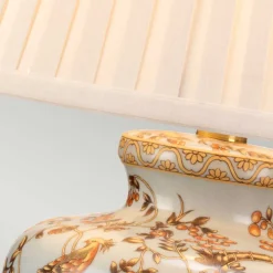 Outlet Elstead Lighting Gold Birds 65cm bordslampa Flerfärgad