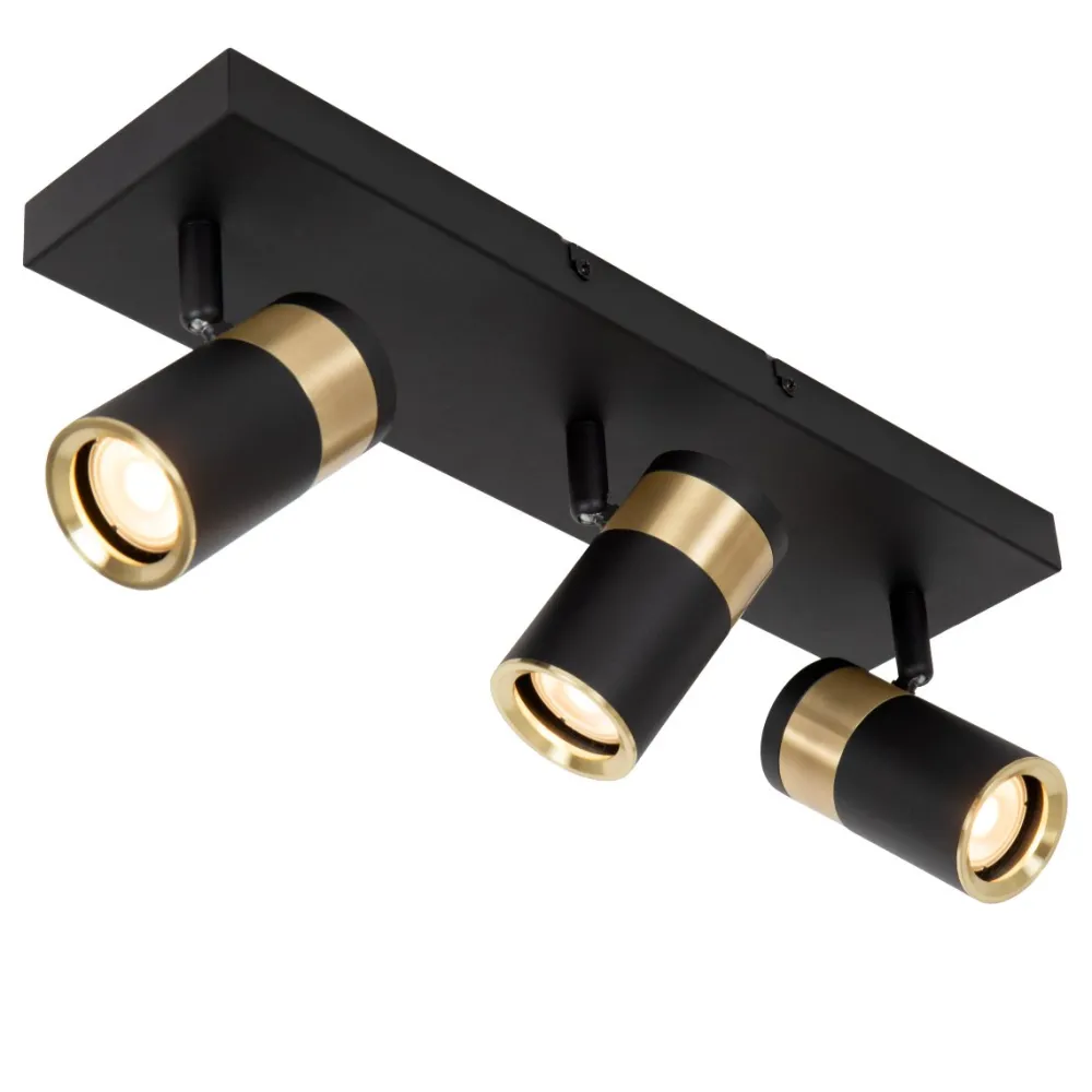 Best Lucide Gorik 3 spotlight Svart