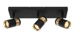 Best Lucide Gorik 3 spotlight Svart
