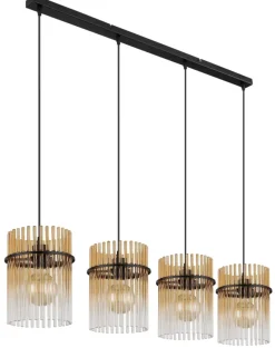 Outlet Globo Lighting Gorley 110cm taklampa Amber
