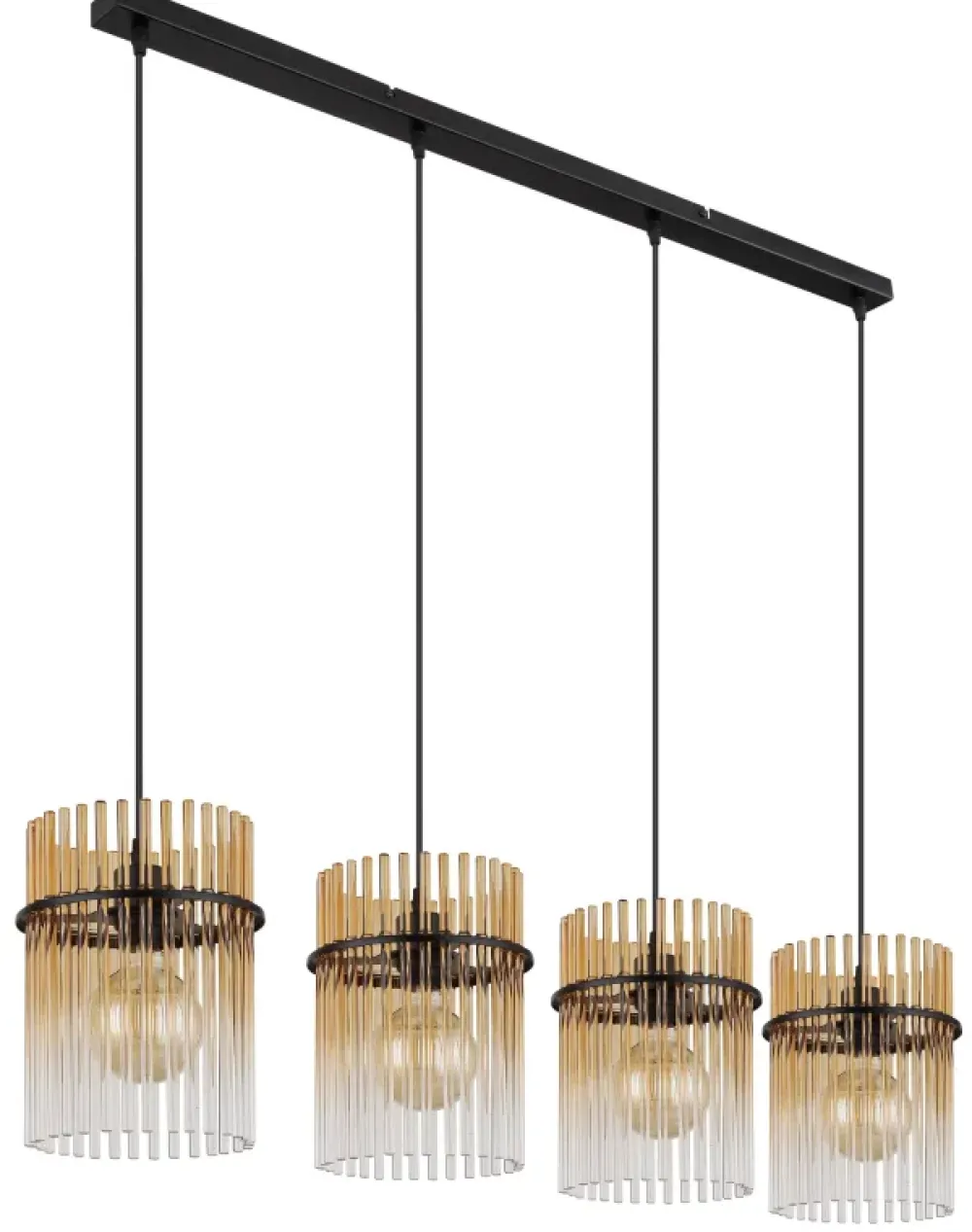 Outlet Globo Lighting Gorley 110cm taklampa Amber