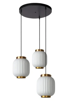 Outlet Lucide Gosse Ø55 taklampa Vit