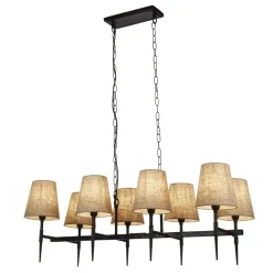 Hot Searchlight Gothic 90cm taklampa Svart