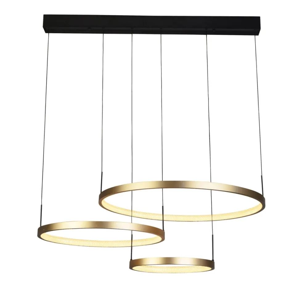 Searchlight Grace 112cm taklampa Guld