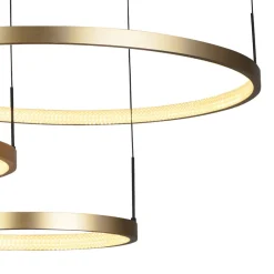 Searchlight Grace 112cm taklampa Guld